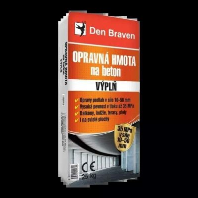 Den Braven Opravná hmota na beton VÝPLŇ 5 kg – HobbyKompas.cz