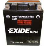 Exide YTX14AH-BS, ETX14AH-BS – Zboží Mobilmania
