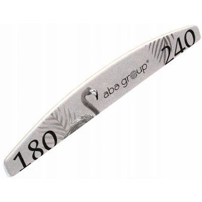 Aba Group Pilník na nechty loďka sivý Standard 180/240 – Zboží Dáma