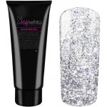 Ráj nehtů Akryl gel v tubě Glitter Silver 30 g – Zboží Dáma