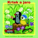 Krtek a jaro omalovánky čtverec