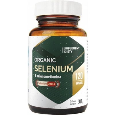 Hepatica Organic Selenium Selenium SeLECT 200 mcg 120 kapslí – Hledejceny.cz