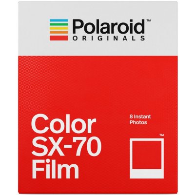 POLAROID Color Film SX-70/8 snímků – Zboží Mobilmania
