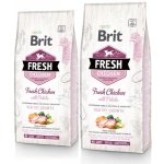 Brit Fresh Chicken with Potato Puppy Healthy Growth 2 x 12 kg – Hledejceny.cz