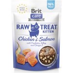 Brit Raw Treat Cat Kitten Chicken & Salmon 40 g – Sleviste.cz