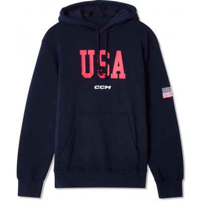 CCM Flag Hood Team USA Navy – Zboží Dáma