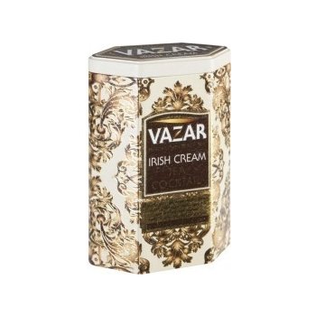 Vazar černý čaj Cocktail Irish cream plech 100 g