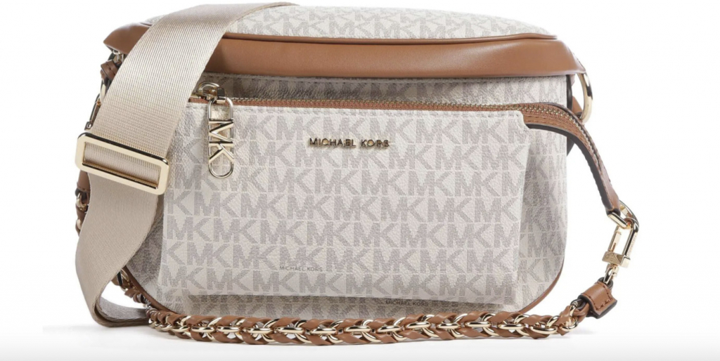 Michael Kors Slater logo vanilla