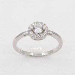Amiatex Stříbrný prsten 105295