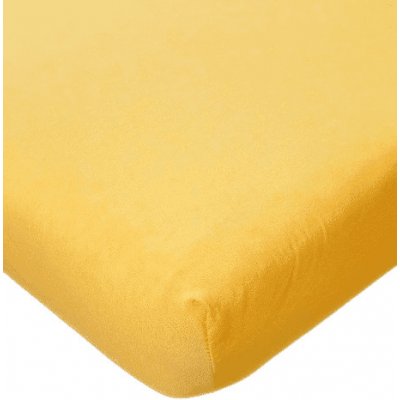 Tibex Prostěradlo jersey Deluxe oranžové s elastanem 90x200 – Zboží Mobilmania