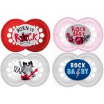 MaM šidítko Rock'n Roll silikon Born to Rock červená – Zboží Dáma