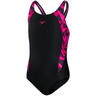 Speedo HyperBoom Splice Muscleback Girl Black/Electric