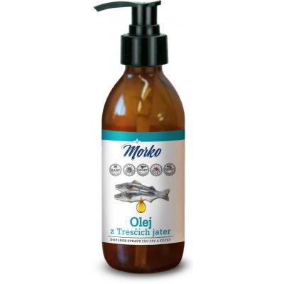 Morko Olej z Tresčích jater 200 ml – Hledejceny.cz