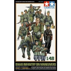 Tamiya 32530 German Infantry on Maneuver 1:48