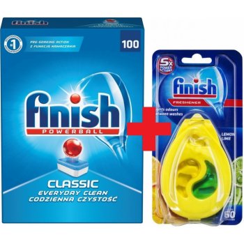 Calgonit Finish classic 100 ks + deo lemon