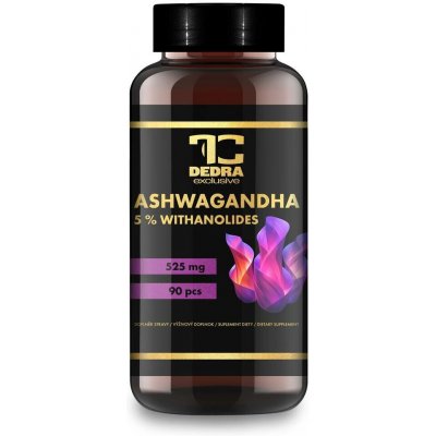 Ashwagandha 525 mg s 5 % withanolidů doplněk stravy 90 kapslí – Hledejceny.cz