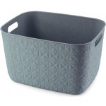 Curver košík Softex 37.9 x 22.1 x 29.2 cm modrá – Zboží Dáma