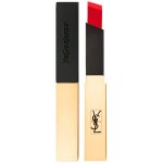 Yves Saint Laurent Rouge Pur Couture The Slim tenká matující rtěnka s koženým efektem 9 Red Enigma 2,2 g – Hledejceny.cz