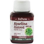 MedPharma Kyselina listová 400 mcg 30 + 7 tablet – Hledejceny.cz