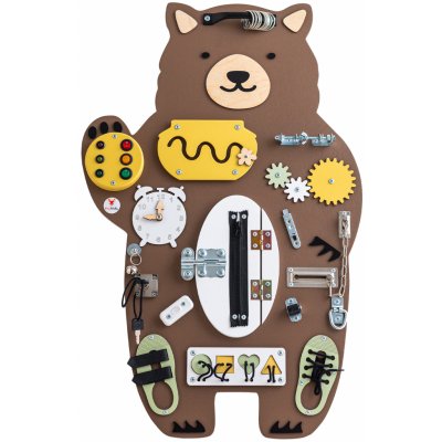 Foxy Family Activity Board Méďa Se stojanem – Hledejceny.cz