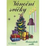 Kuncová Dana Vánoční lampionové Jednobarevné 95/12mm 12 ks Bílá – Zboží Dáma