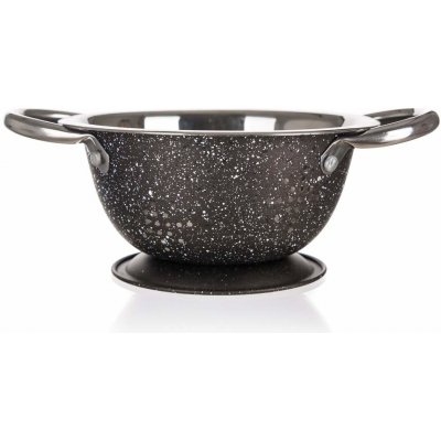 BANQUET Cedník nerezový mělký GRANITE Brown 16 x 7,7 cm – Hledejceny.cz