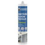 Debbex 30212PM Sanitární silikon Premium 280 ml bílá – Zboží Mobilmania