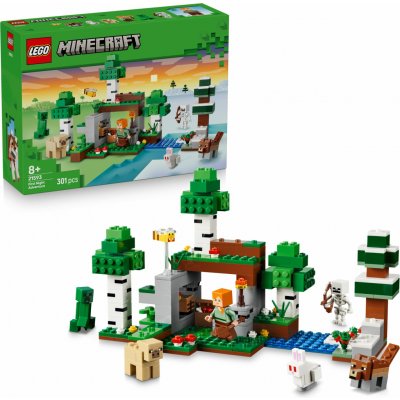 LEGO® Minecraft 21593 První noční dobrodružství – Hledejceny.cz
