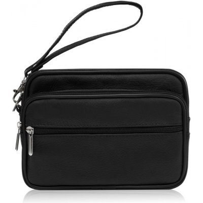 Abruzzo pánská kožená etue do ruky praktická a prostorná černá – Hledejceny.cz