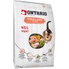 Granule pro kočky Ontario Cat Sterilised Salmon 6,5 kg