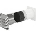 Faber E-Jal Col 150 - stěnová příruba s Thermoboxem a venkovní nerezovou žaluzií – Hledejceny.cz