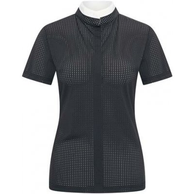 IRH Dámské závodní triko Grandprix SS 2025 s krátkým rukávem černé – Zboží Dáma