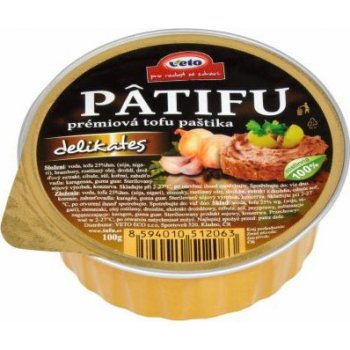 Veto Patifu tofu delikates Alu 100g