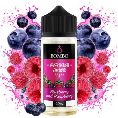 Bombo - Wailani Juice Shake & Vape - Blueberry and Raspberry 40 ml – Zbozi.Blesk.cz