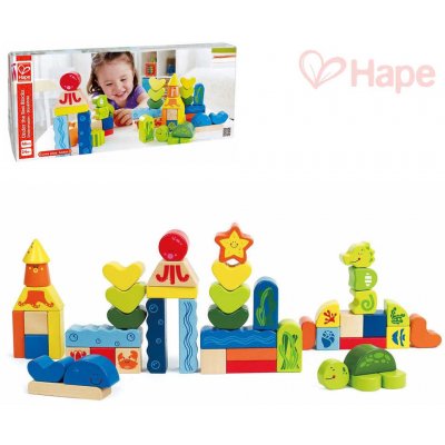 Hape kostky moře dětský kubus set 48ks – Zbozi.Blesk.cz