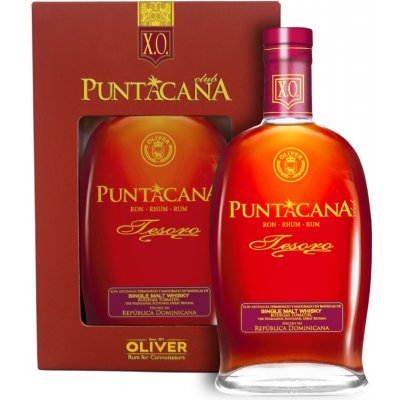 PUNTACANA CLUB TESORO 38% 0,7 l (karton)