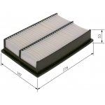 Vzduchový filtr BOSCH F 026 400 129 (F026400129) – Hledejceny.cz