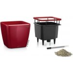 Lechuza Květináč Quadro LS Scarlet 28 cm – Zboží Dáma