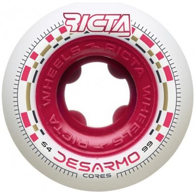 RICTA 54mm Desarmo Cores White Round 99a Ricta – Zboží Dáma