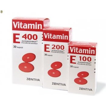 VITAMIN E ZENTIVA POR 100MG CPS MOL 30