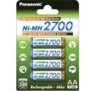 Baterie nabíjecí Panasonic AA 2700mAh 4ks 3HGAE/4BE