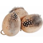 Lepaso Vajíčka reálná/peří 6ks/6cm natural – Hledejceny.cz