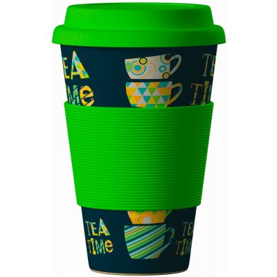 Bamboo Cup Time For Tea Green Ekologický termohrnek 0,4l od 205 Kč -  Heureka.cz