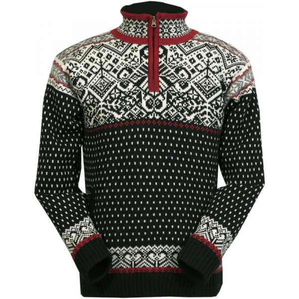 Pánský svetr Norge of Norway Unisex norský svetr BJORN tmavý 100% merino vlna