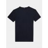 Dětské tričko Tommy Hilfiger t-shirt Hilfiger Script Tee S/S KB0KB08679 modrá Regular Fit