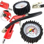 MAR-POL Pistole na hustění pneumatik s manometrem, střední budík M80697 – Hledejceny.cz