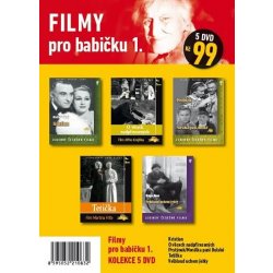 Filmy pro babičku 1. - 5 DVD pošetka