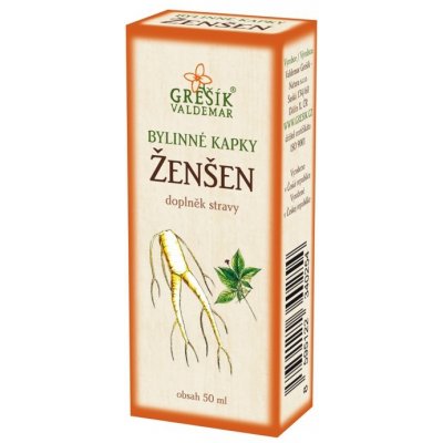 Natura Ženšen kapky 50 ml