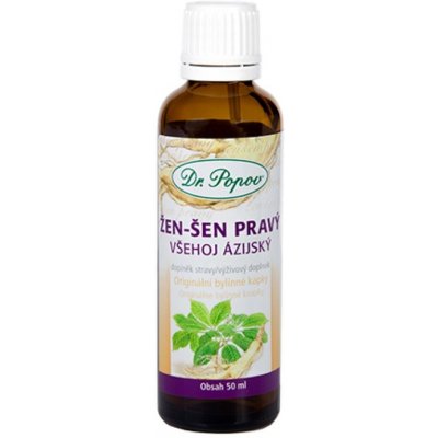 Dr. Popov Žen-šen pravý 50 ml