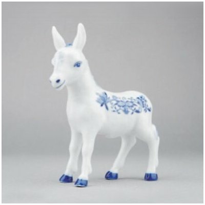 Cibulák Oslík do betléma 12,5 x 4,0 x 13,8 cm 0,120g Originál Český porcelán Dubí – Hledejceny.cz